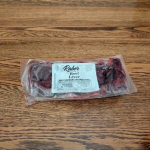 Beef Liver, Sliced (1 lb)